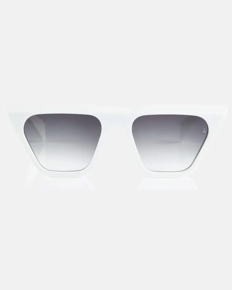 Jacques Marie Mage X Evangelie Smyrniotaki Cat-Eye-Sonnenbrille Eva Weiß