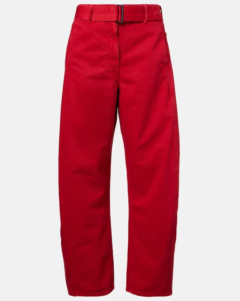 Magda Butrym Barrel Jeans Rot