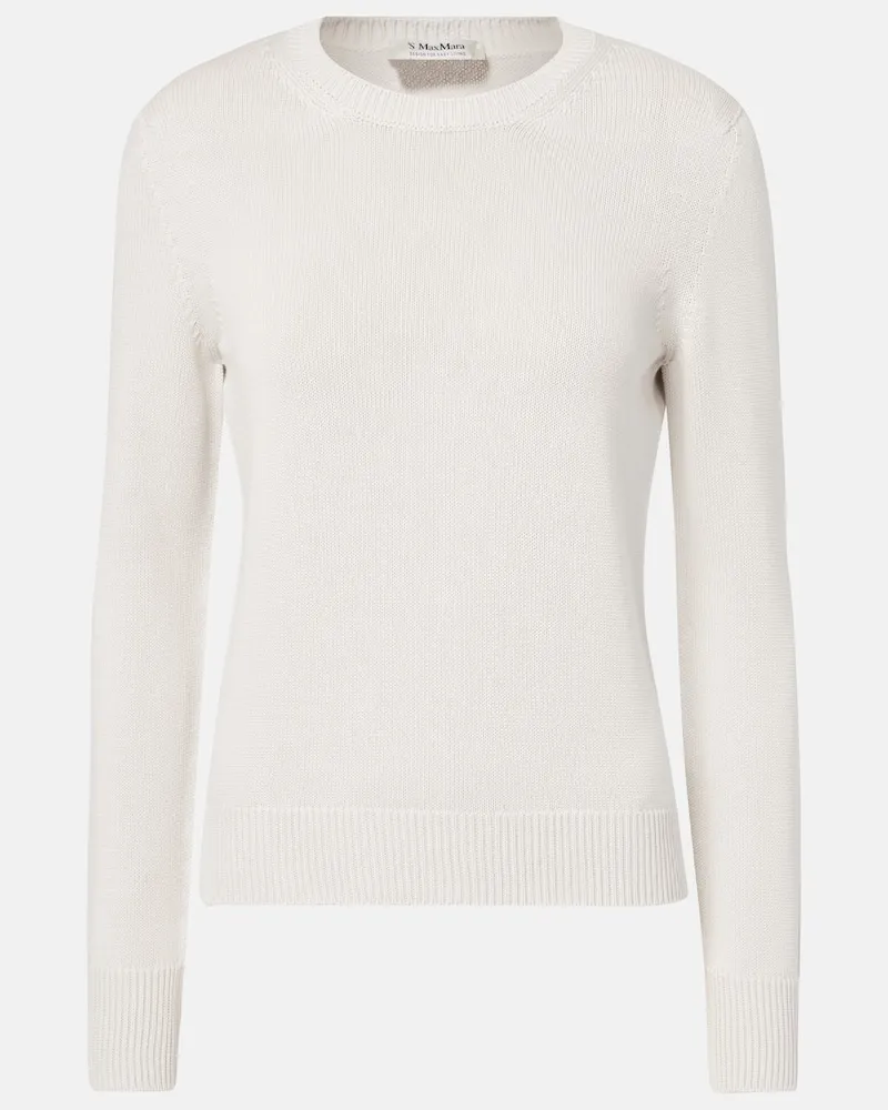 Max Mara Pullover Lukas aus Baumwolle Beige