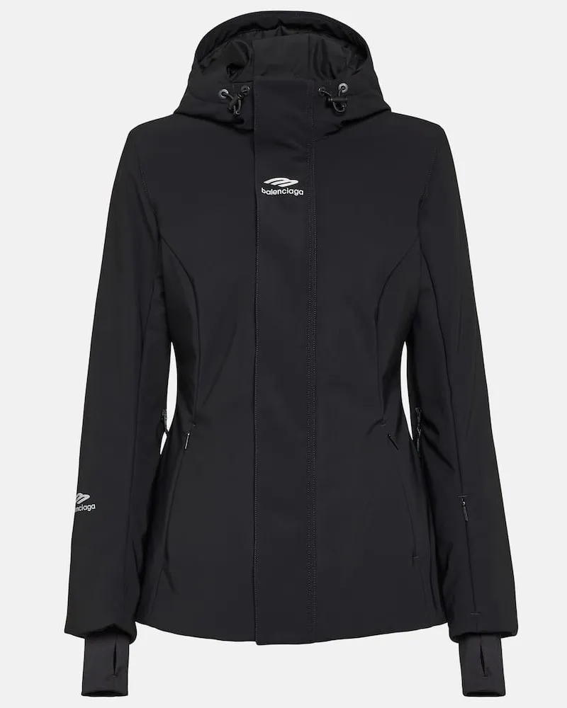Balenciaga Skijacke 3B Sports Icon Schwarz