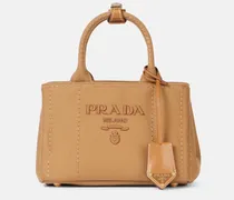 Tote Bag Prada Jardinière Mini aus Canvas