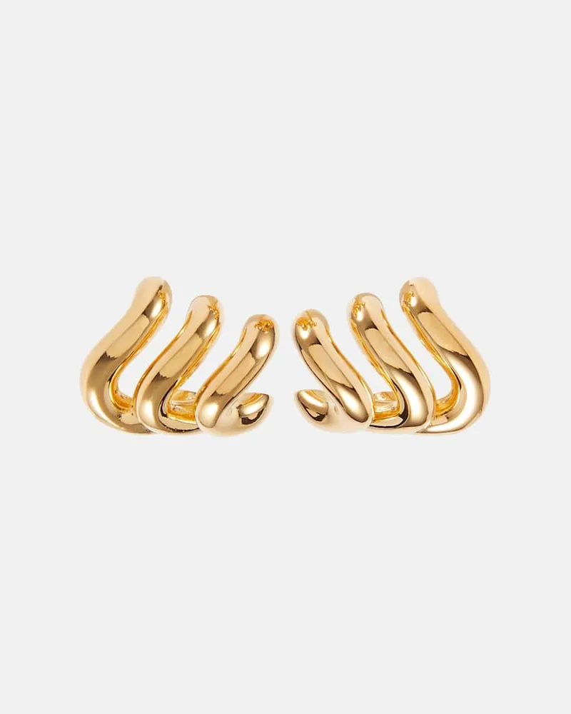 Balenciaga Ohrringe Loop Trio Gold