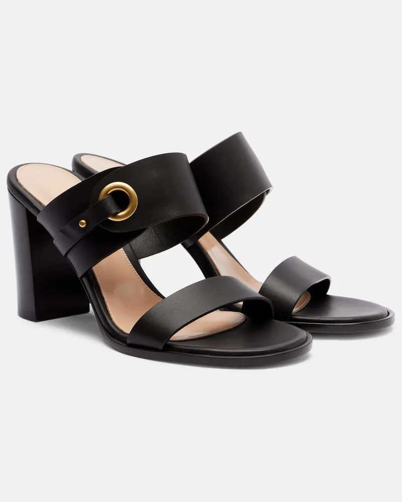 Gianvito Rossi Sandalen 85 aus Leder Braun