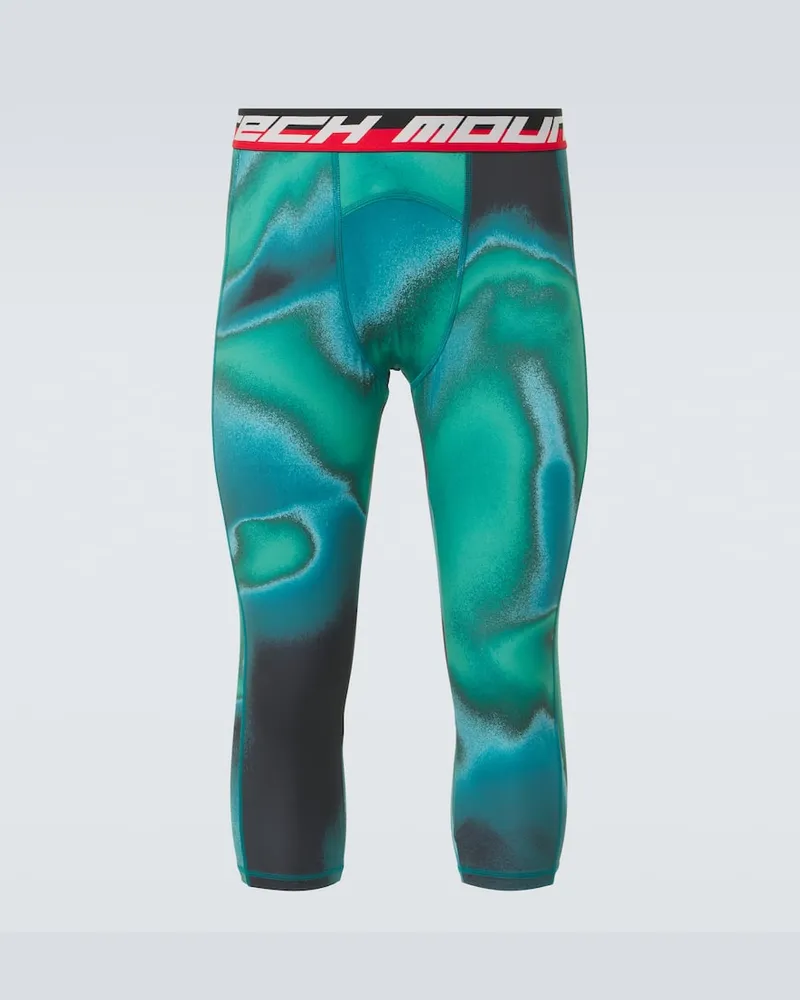 Aztech Mountain Ski-Leggings Aztech Next To Skin Blau