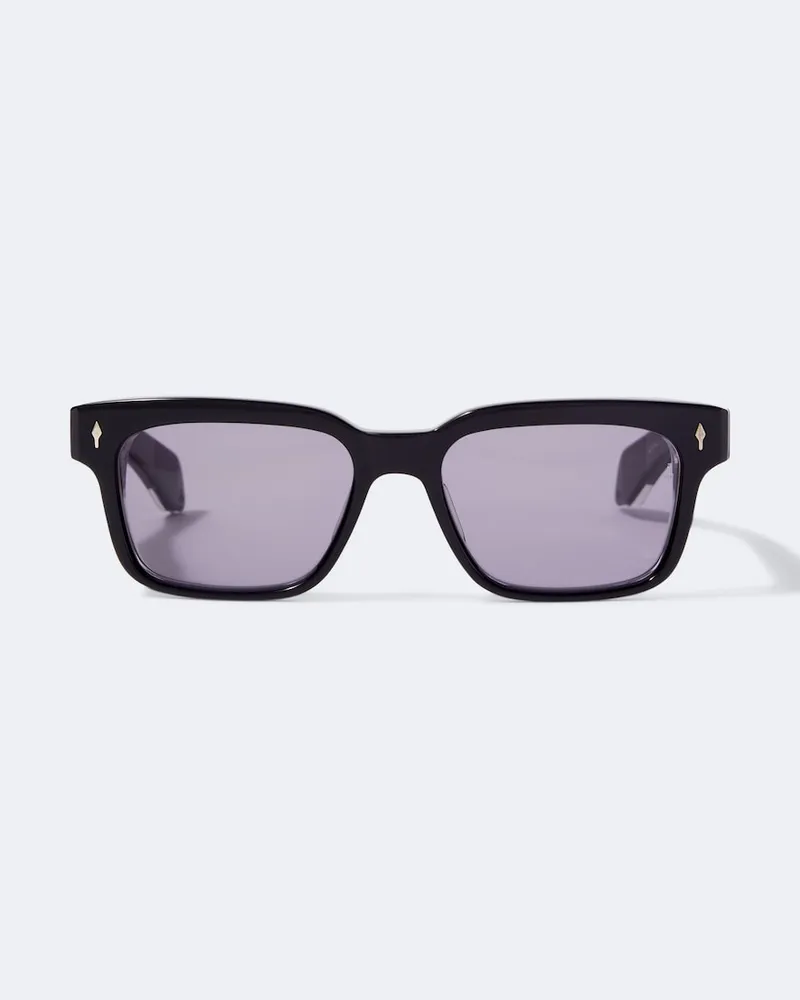 Jacques Marie Mage Eckige Sonnenbrille Molino 55 Schwarz