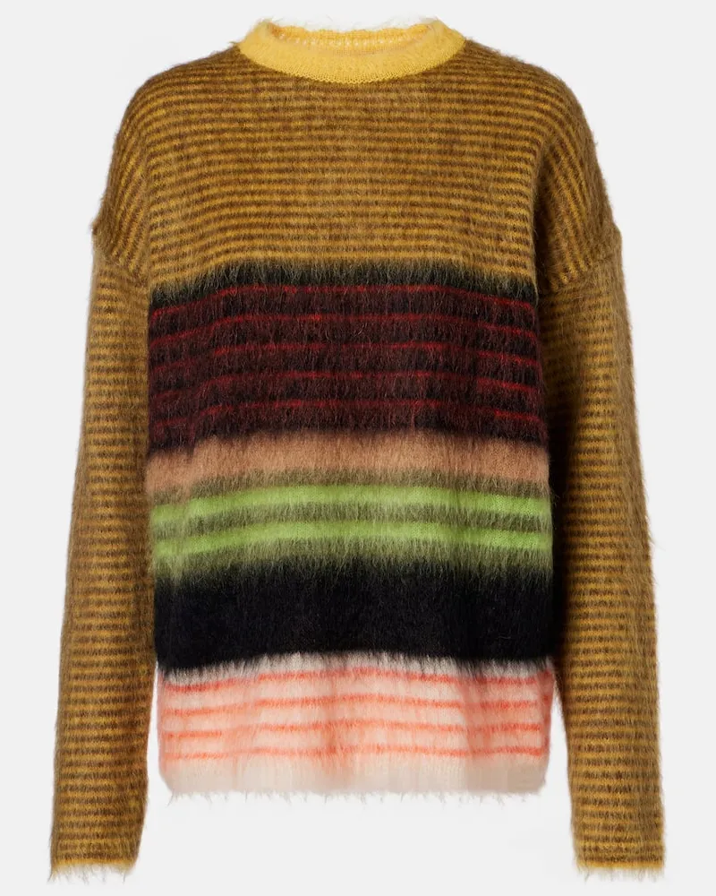 La DoubleJ Pullover Berra aus einem Mohairgemisch Multicolor