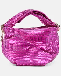 Jimmy Choo Tote Bonny mit Kristallen Pink