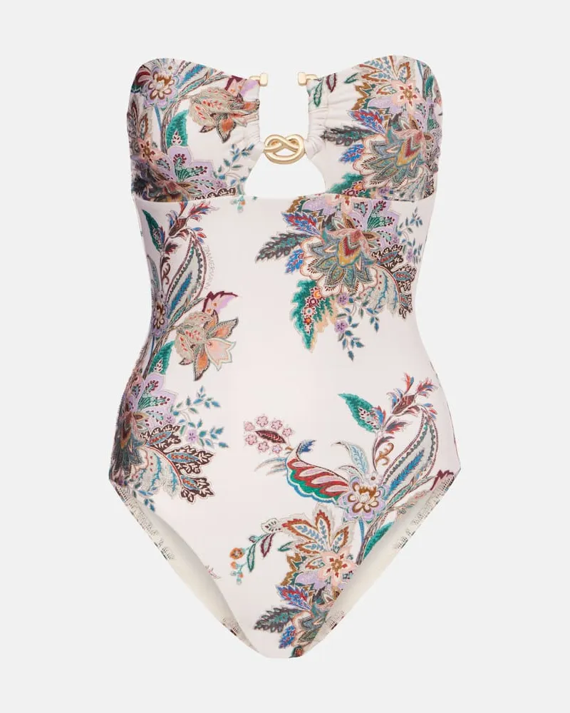 Zimmermann Badeanzug Rhiannon Pink