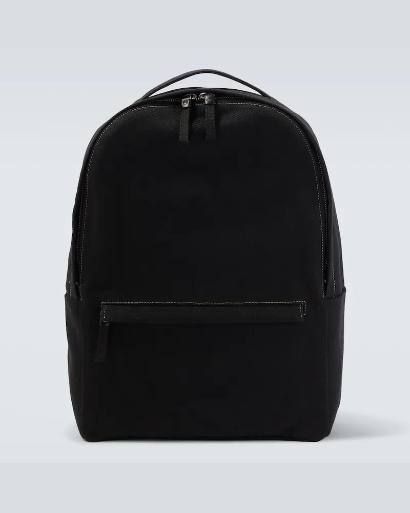 The Row Rucksack Sisal aus Canvas Schwarz