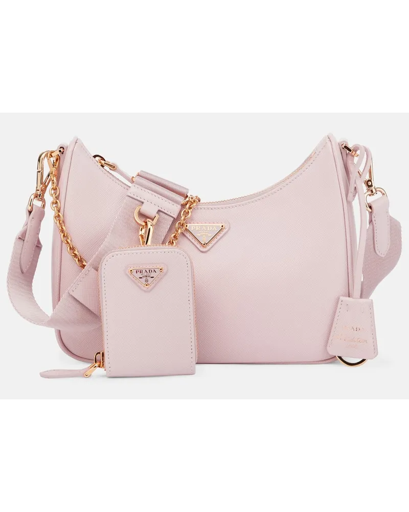 Prada Schultertasche Re-Edition 2005 Small Pink