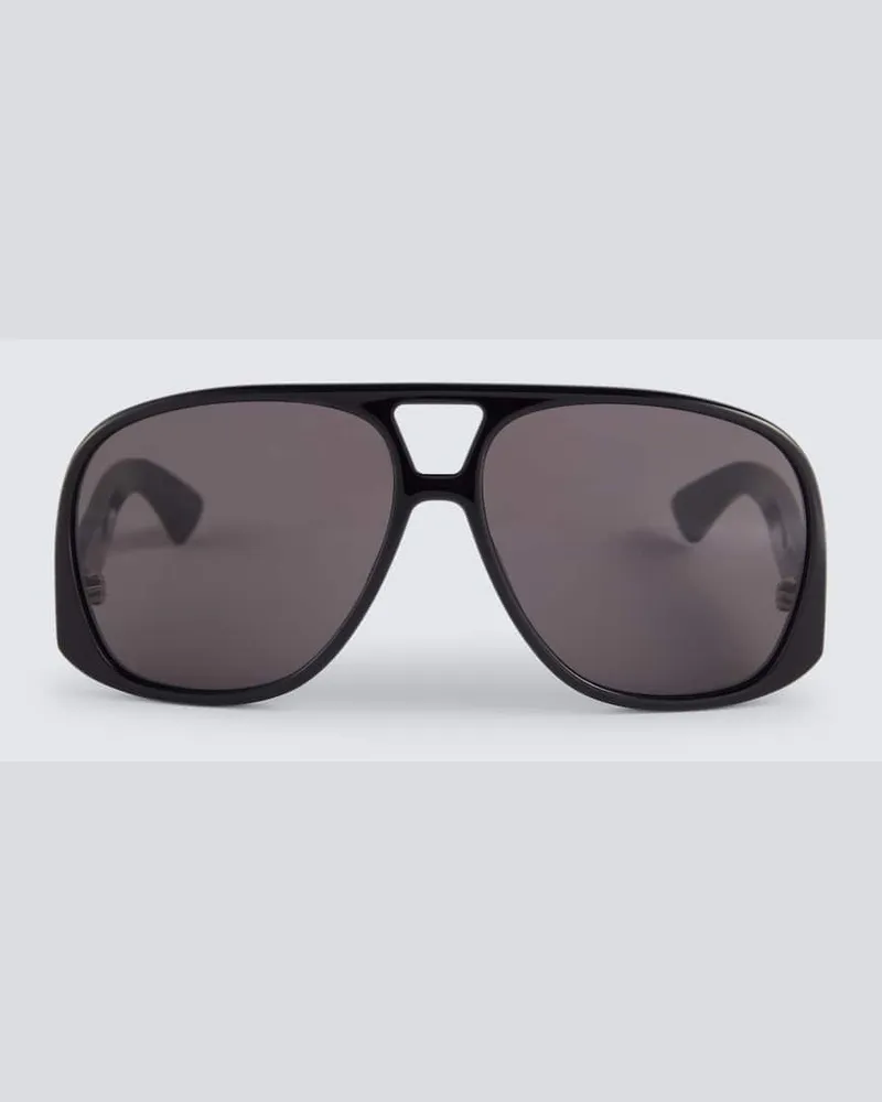 Saint Laurent Aviator-Sonnenbrille SL 652 Solace Schwarz
