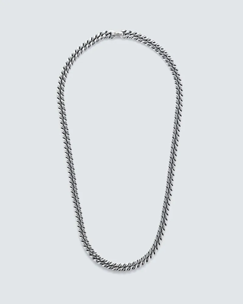 David Yurman Halskette aus Sterlingsilber Silber