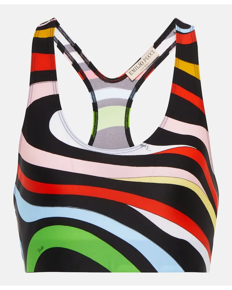 Emilio Pucci Sport-BH Marmo Multicolor