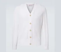 Cardigan aus Baumwolle und Leinen