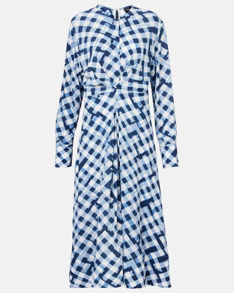 Proenza Schouler Midikleid Blau