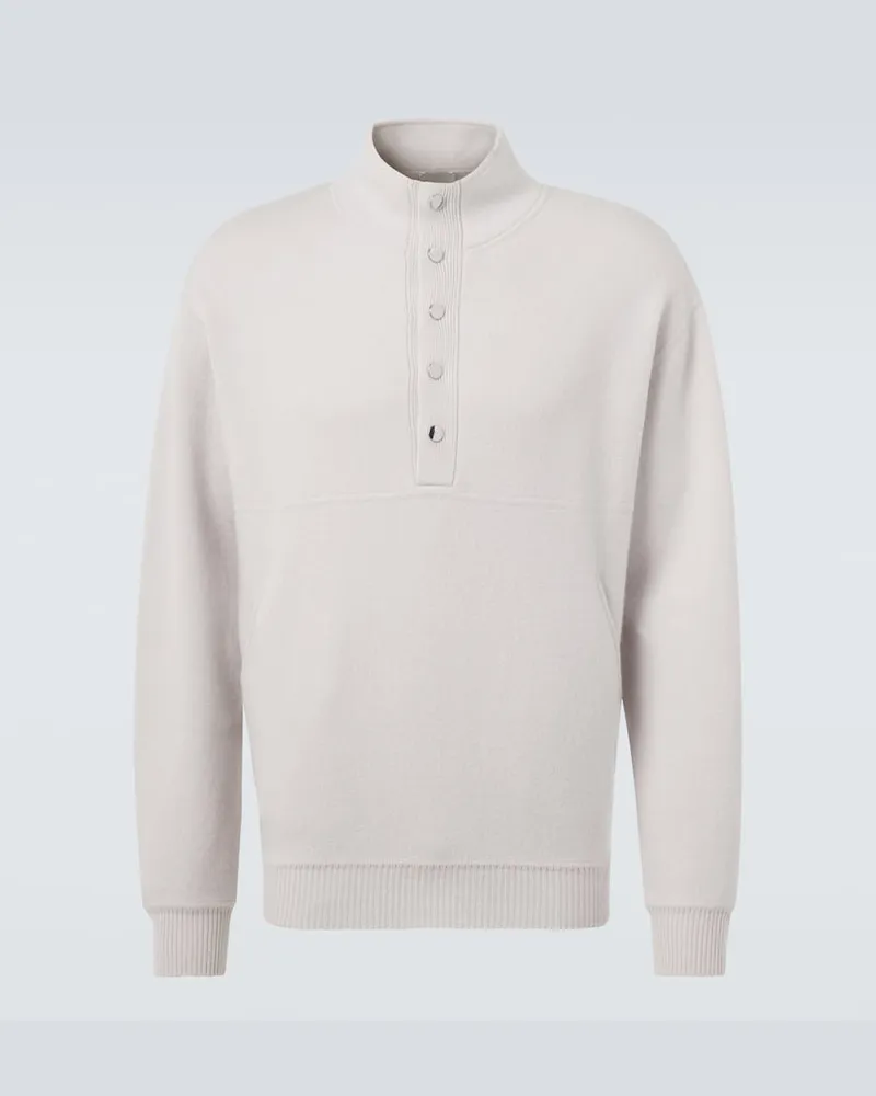 ALLUDE Pullover aus Wolle und Kaschmir Grau