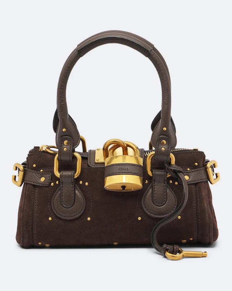 Chloé Chloé Schultertasche Paddington Small Braun