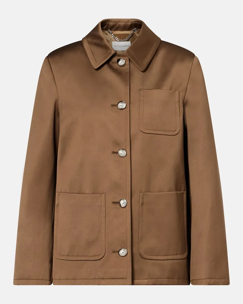 Altuzarra Jacke Bart Braun