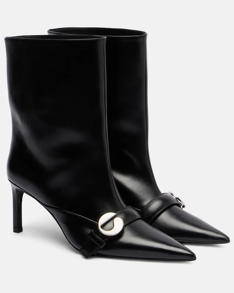 COPERNI Ankle Boots aus Leder Schwarz