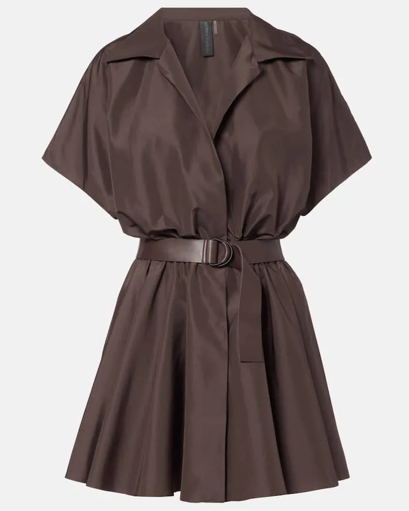 Norma Kamali Minikleid Braun