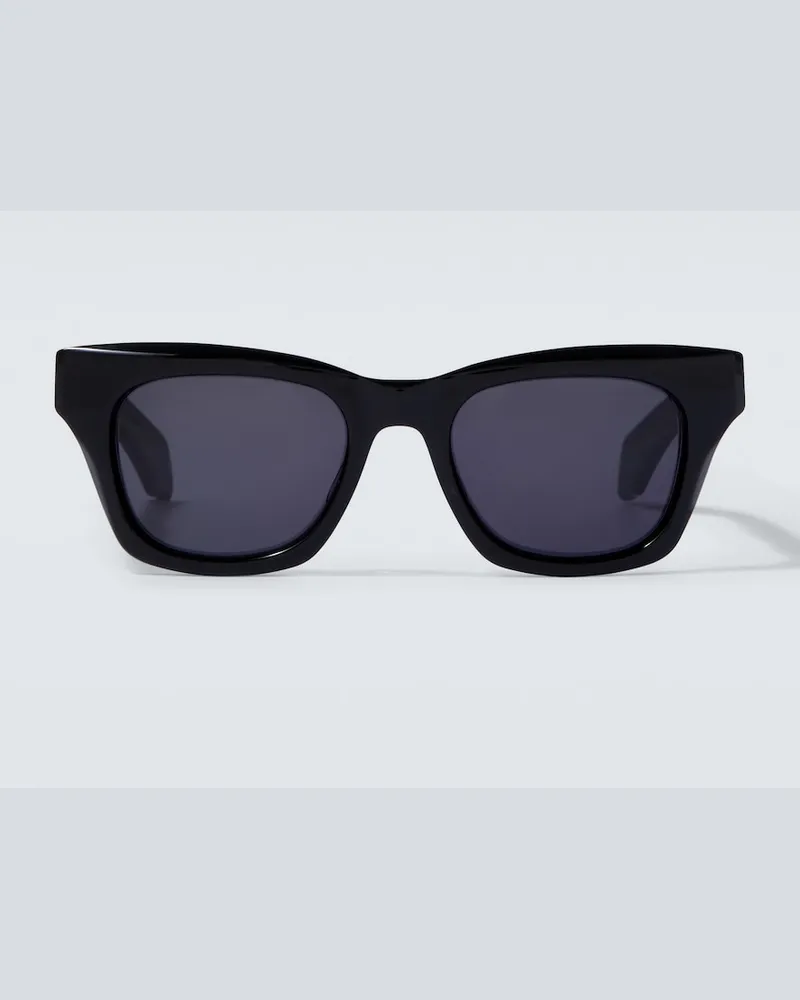 Jacques Marie Mage X George Cortina Eckige Sonnenbrille Dealan Schwarz