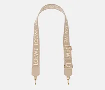 Schulterriemen Anagram mit Leder