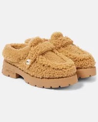 Jimmy Choo Mules Shea aus Shearling Braun