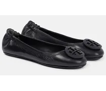 Ballerinas Minnie aus Leder