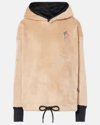 Moncler Hoodie aus Fleece Beige