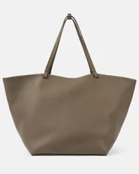 The Row Shopper Park XL aus Leder Braun