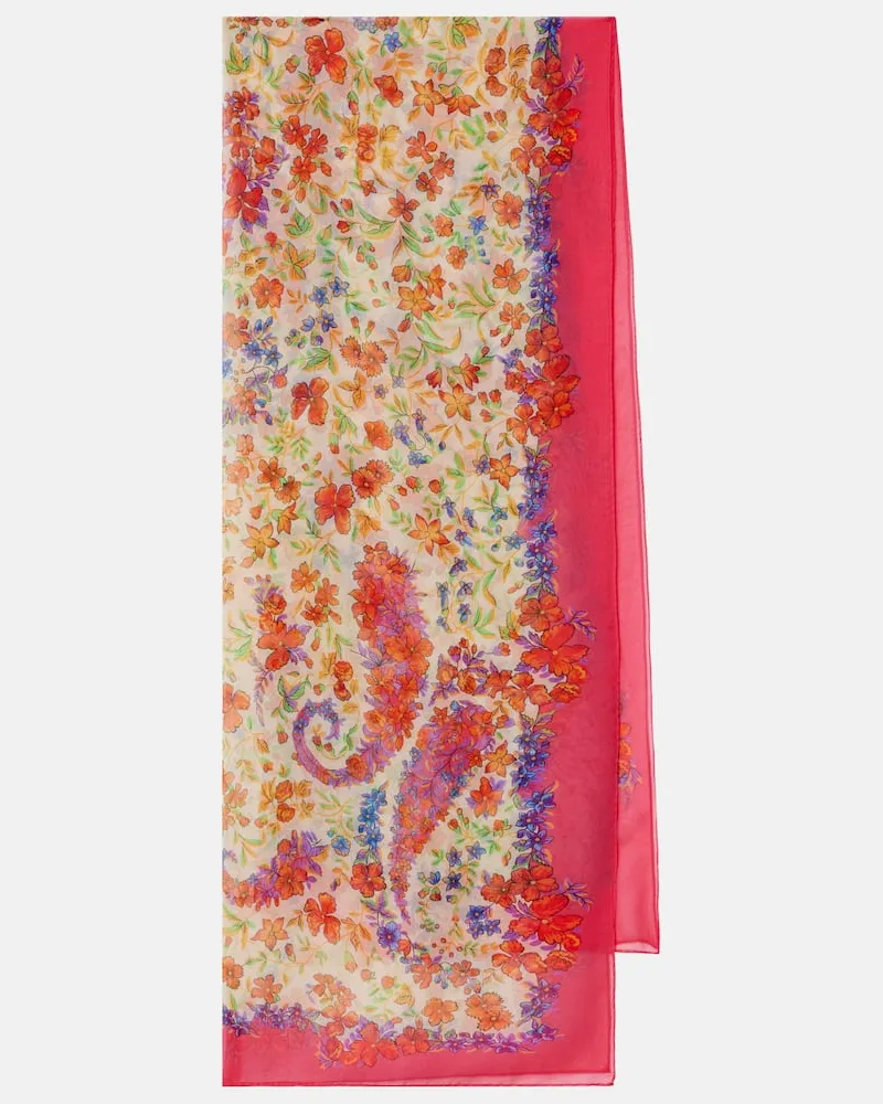 Etro Tuch aus Seide Multicolor
