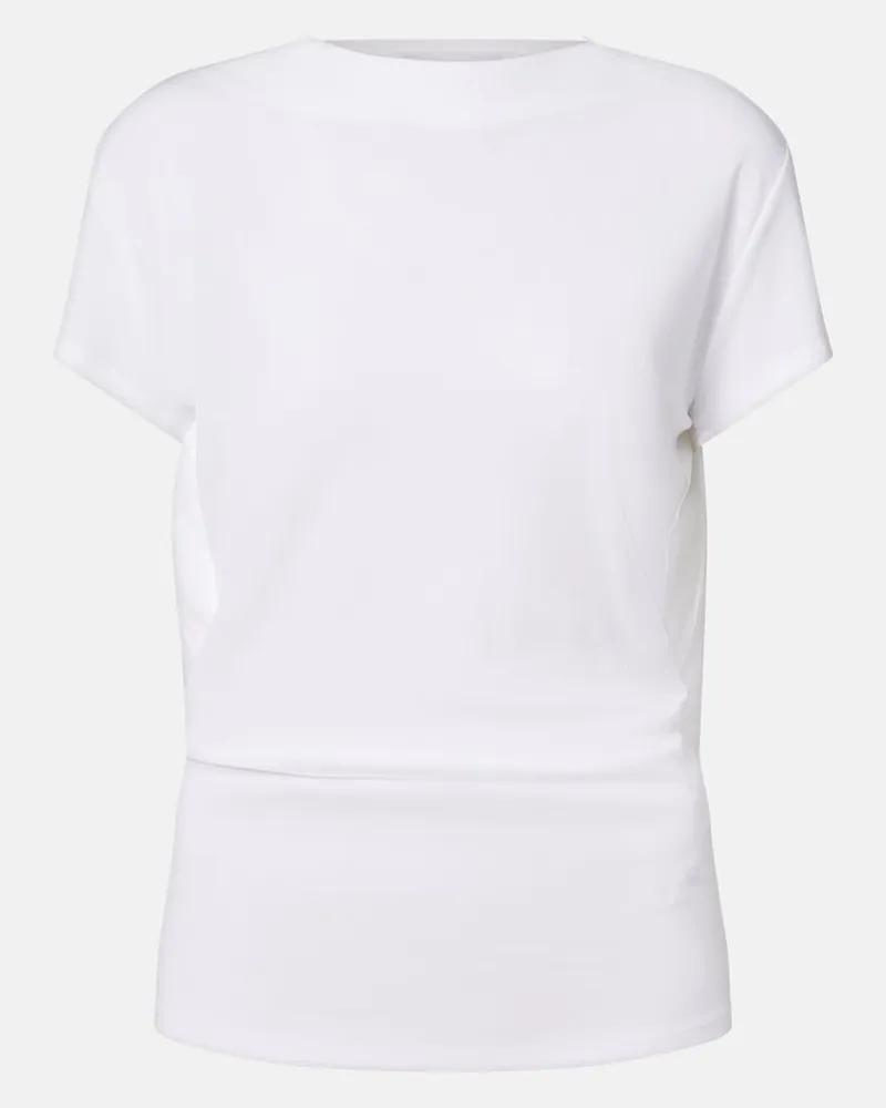 Jacquemus Top Haut Mistral Weiß