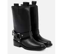 Stiefel aus Lederimitat