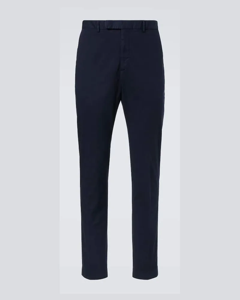 Ralph Lauren Chinohose aus einem Baumwollgemisch Blau