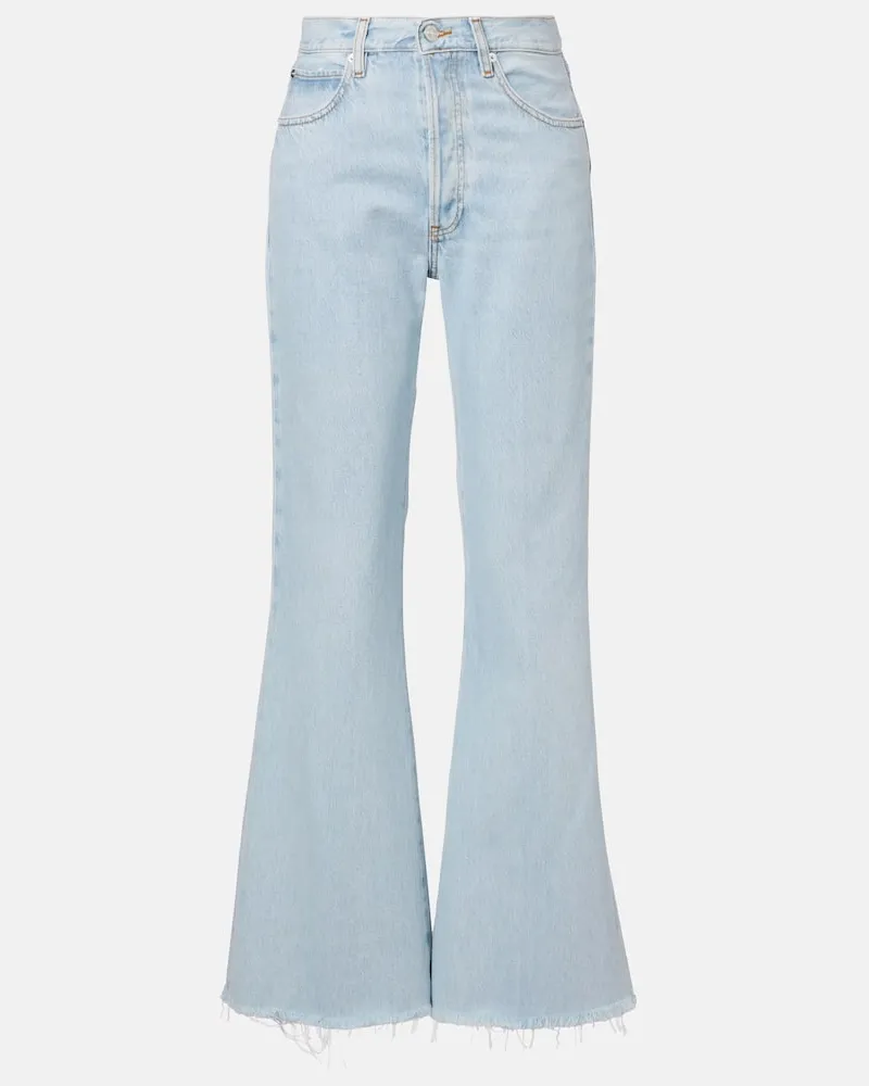 Frame Denim Flared Jeans The Lax Blau