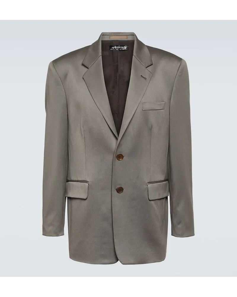 Our Legacy Blazer Vienna aus Schurwolle Grau