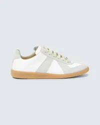 Maison Margiela Sneakers Replica aus Leder Weiss