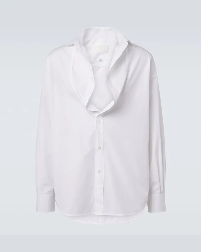 Maison Margiela Hemd aus Baumwolle Weiß