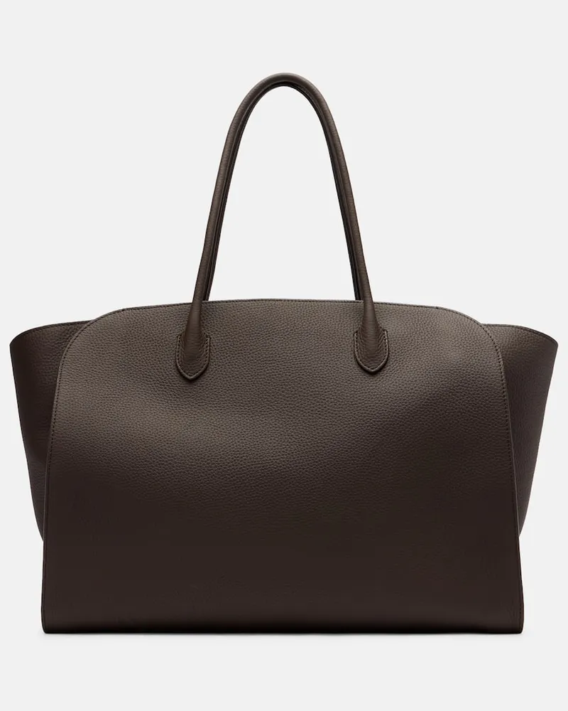 The Row Tote Bag Marlo 17 aus Leder Braun