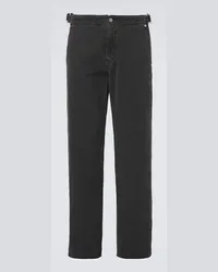 Our Legacy Wide-Leg Jeans Trucker Schwarz