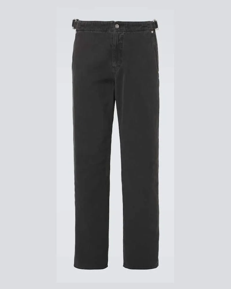 Our Legacy Wide-Leg Jeans Trucker Schwarz