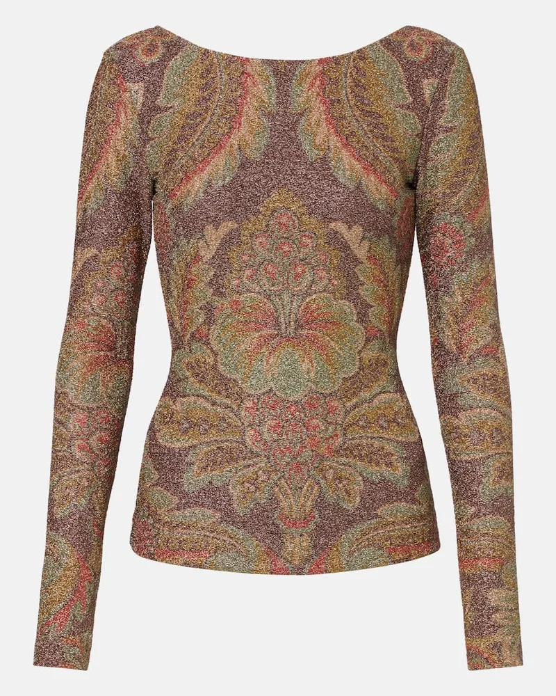 Etro Bedrucktes Top Multicolor