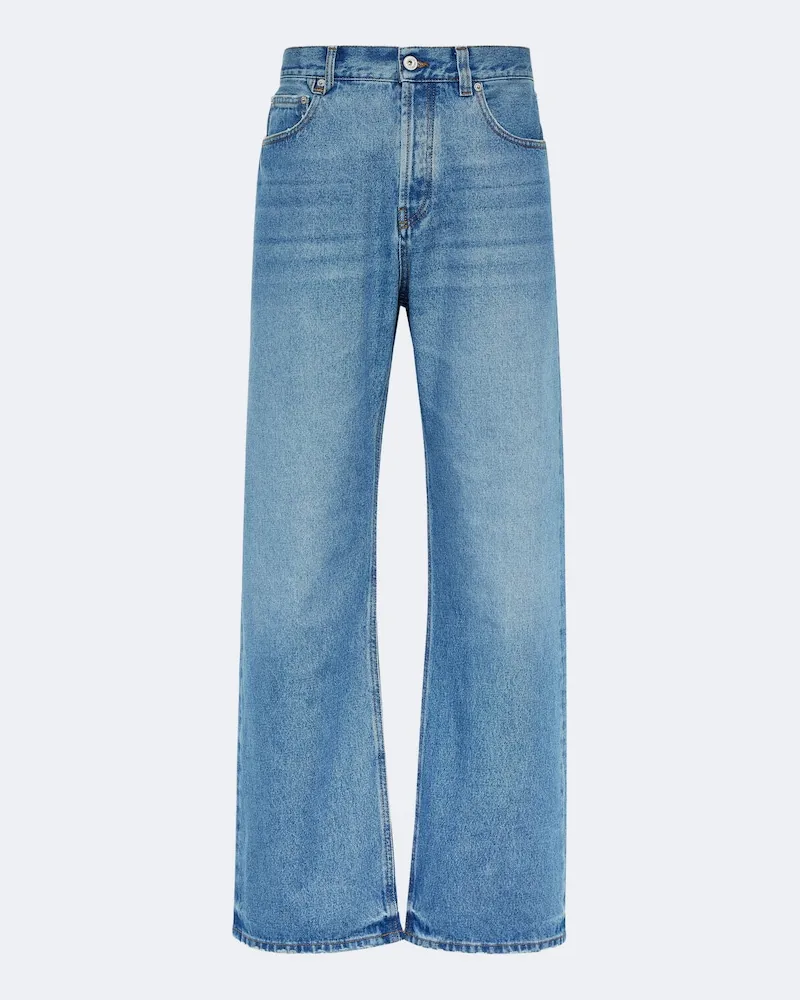 Jacquemus Straight Jeans Le De Nîmes Droit Blau
