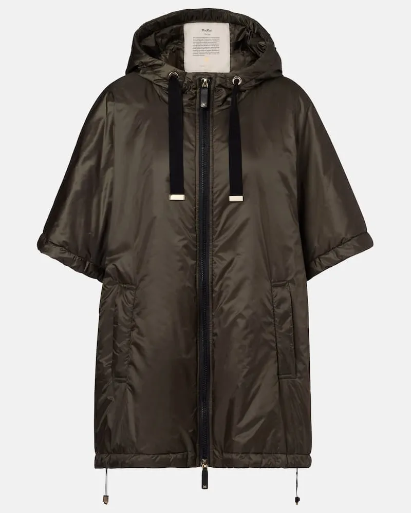 Max Mara The Cube Cape Greenci aus Canvas Grün