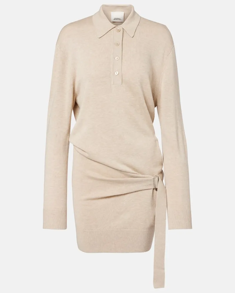Isabel Marant Minikleid Bathilde Beige