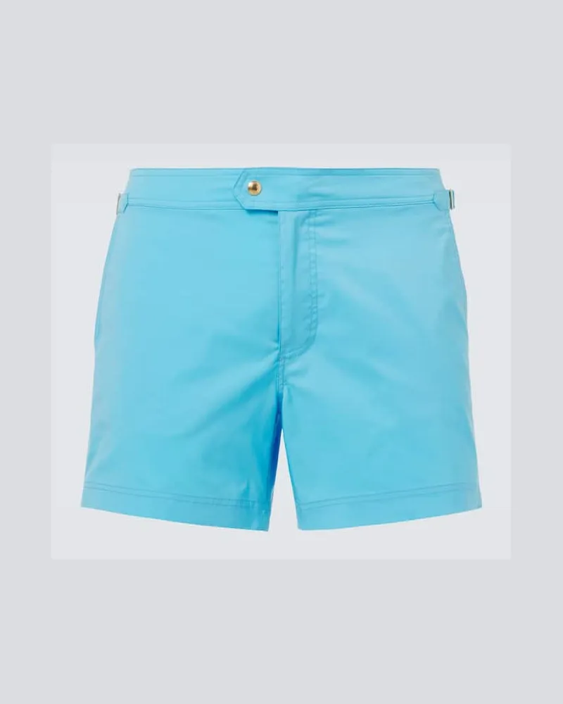 Tom Ford Badeshorts Blau
