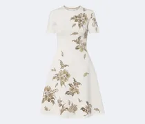 Minikleid aus Jacquardstrick