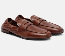Loafers aus Leder