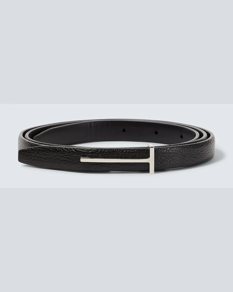 Tom Ford Gürtel aus Leder Schwarz