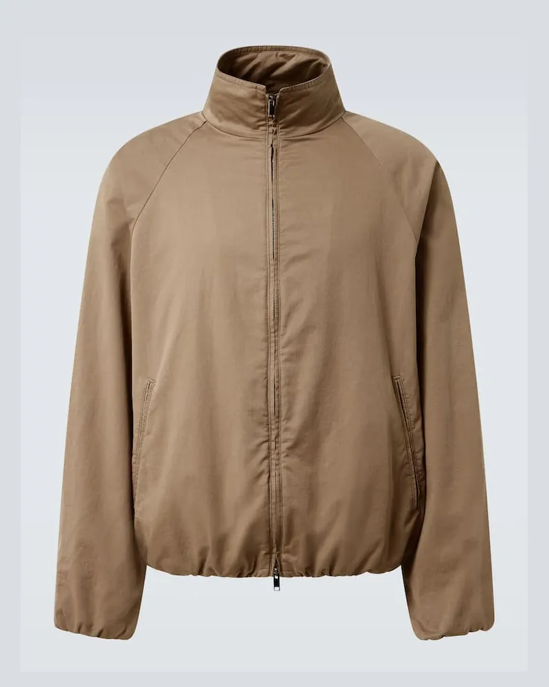 The Row Jacke Oyu aus Gabardine Beige